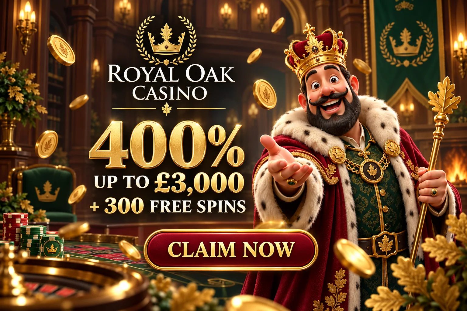 Royal Oak casino promotion